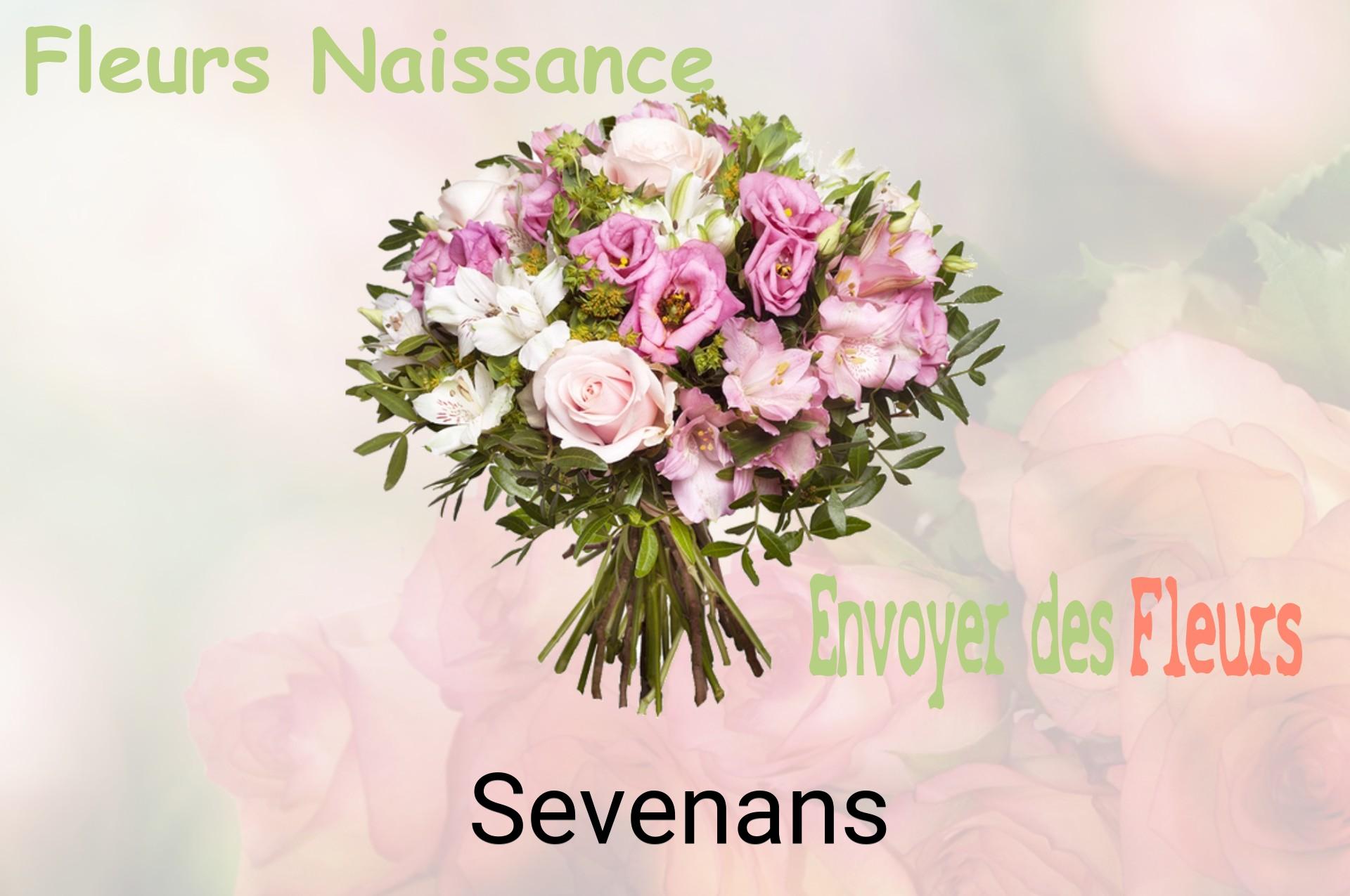 Bouquet de fleurs de naissance livré à Sevenans